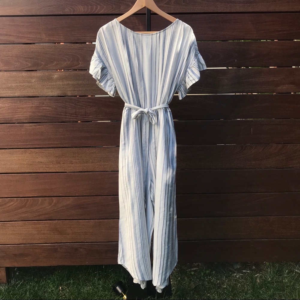 June & Hudson Striped Romper